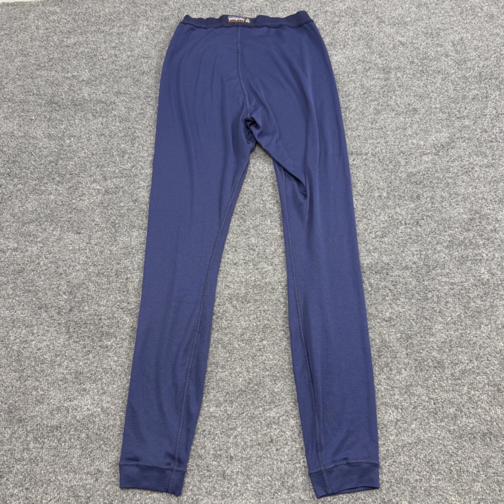 Vintage 90s Patagonia Capilene Base Layer Pants Mens S Navy Made in USA Thermal